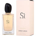 Giorgio Armani Si perfume bottle and packaging on a white background